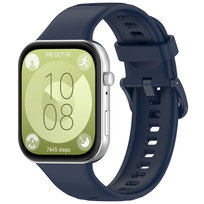 Opaska pasek silikonowy Vanfone do Huawei Watch Fit 3, granatowy