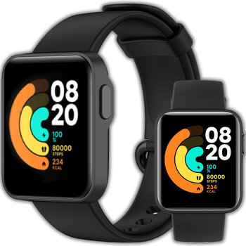 Opaska pasek silikonowy Vanfone do Xiaomi Mi Watch Lite, czarny - Vanfone