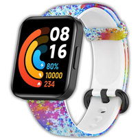 Opaska pasek silikonowy Vanfone do Xiaomi Redmi Watch 2 Lite, farbowe plamy