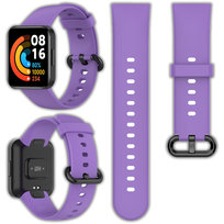 Opaska pasek silikonowy Vanfone do Xiaomi Redmi Watch 2 Lite, fioletowy