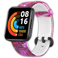 Opaska pasek silikonowy Vanfone do Xiaomi Redmi Watch 2 Lite, galaktyczny