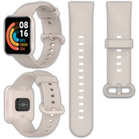 Opaska pasek silikonowy Vanfone do Xiaomi Redmi Watch 2 Lite, kremowy