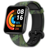 Opaska pasek silikonowy Vanfone do Xiaomi Redmi Watch 2 Lite, moro zielone