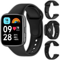 Opaska pasek silikonowy Vanfone do Xiaomi Redmi Watch 3 Active, czarny