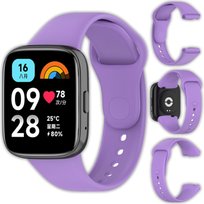 Opaska pasek silikonowy Vanfone do Xiaomi Redmi Watch 3 Active, lawendowy