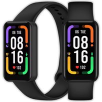 Opaska pasek silikonowy Vanfone do Xiaomi Smart Band Pro, czarny