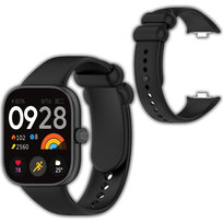 Opaska pasek  silikonowy Vanfone do Xioami Redmi Watch 4, czarny