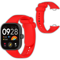 Opaska pasek silikonowy Vanfone do Xioami Redmi Watch 4, czerwony