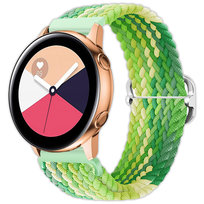 Opaska pasek Vanfone do Samsung Galaxy Watch 4 5 6 7 40mm/44mm/45mm/46mm/47mm Pro Active 2, zielona limonka