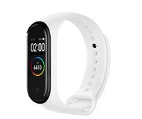 Opaska pasek zamienny do zegarka smartwatcha xiaomi mi band 3/4 kolor biały