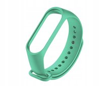 Opaska pasek zamienny do zegarka smartwatcha xiaomi mi band 3/4 miętowy