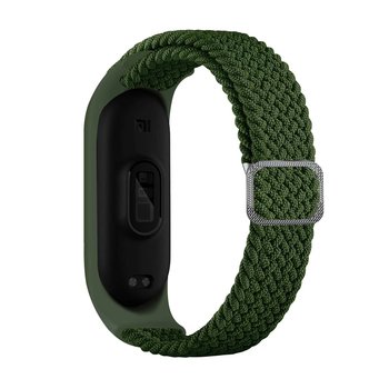 Opaska pleciona Smart Band M3/M4/M5/M6 GREEN / ZIELONY - Inny producent