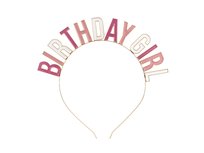 Opaska urodzinowa Birthday Girl - 1 szt.. PartyDeco