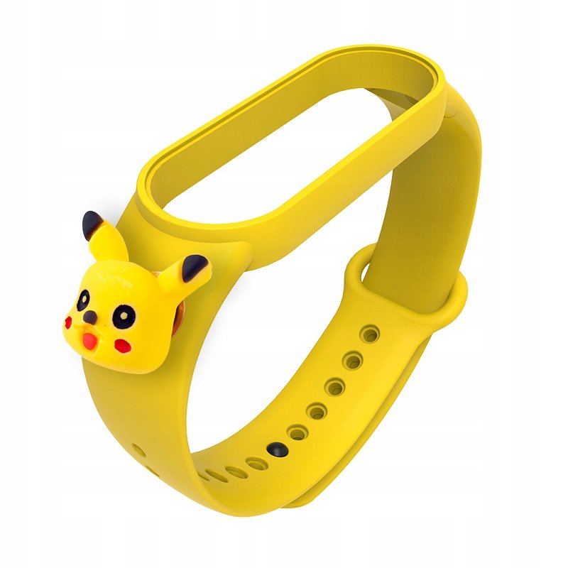 Фото - Ремінець для годинника / браслета Xiaomi Opaska Zamienna Do  Mi Band 5 Pikachu Spiner 