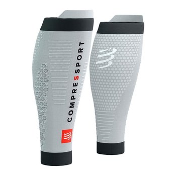 Opaski kompresyjne Compressport R2 3.0 Calf Sleeves U Szare SU00047B-116 - Compressport