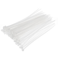 Opaski Zaciskowe 3.6X300 Mm 100 Sztuk Białe