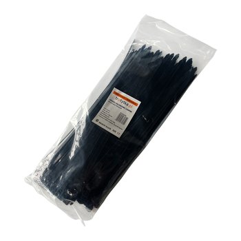 Opaski zaciskowe Opaski kablowe Trytytki - UV 7,6 x 300 mm, czarny - Inna producent