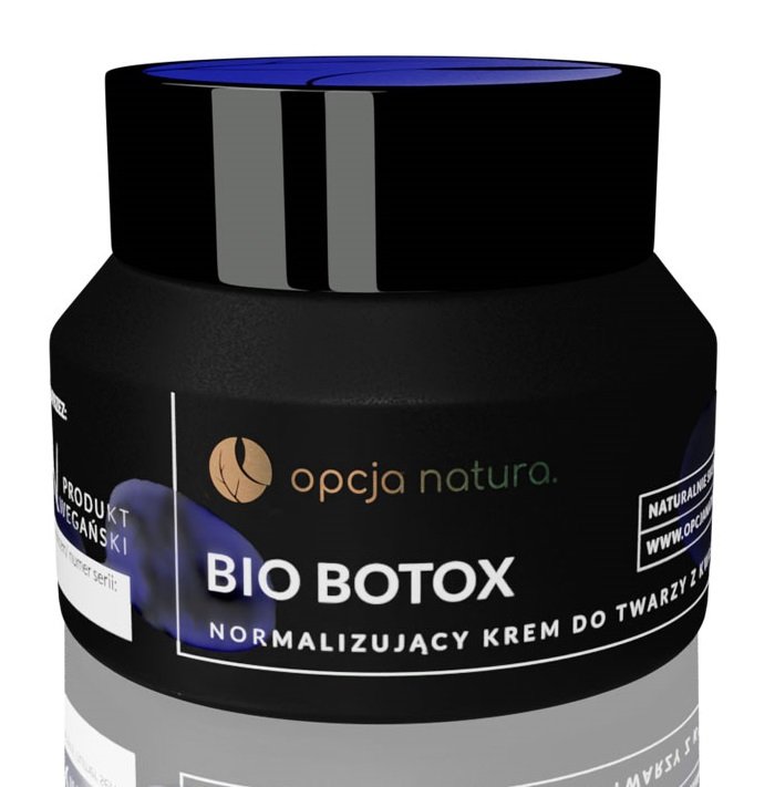 Фото - Крем і лосьйон NATURA Opcja , Bio Botox, normalizujący krem do twarzy 