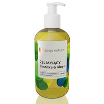 OPCJA NATURA Żel myjący do twarzy limonka & aloes