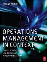 Operations Management In Context - Opracowanie zbiorowe | Książka w Empik