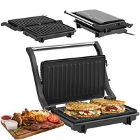 Opiekacz do kanapek panini grill toster sandwich 1000W 3 pozycje Teesa Teesa