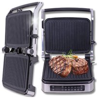 Opiekacz Grill Elektryczny 2000W 5w1 wyświetlacz LED otwierany 180 ARTRONIX