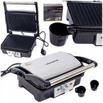 Opiekacz Grill Elektryczny do Kanapek Mocny 2400W Toster Rozkładany