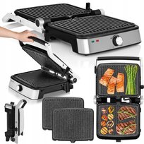 OPIEKACZ GRILL TOSTER 3w1 ELEKTRYCZNY DO KANAPEK DUŻY XXL 2000W 220°C