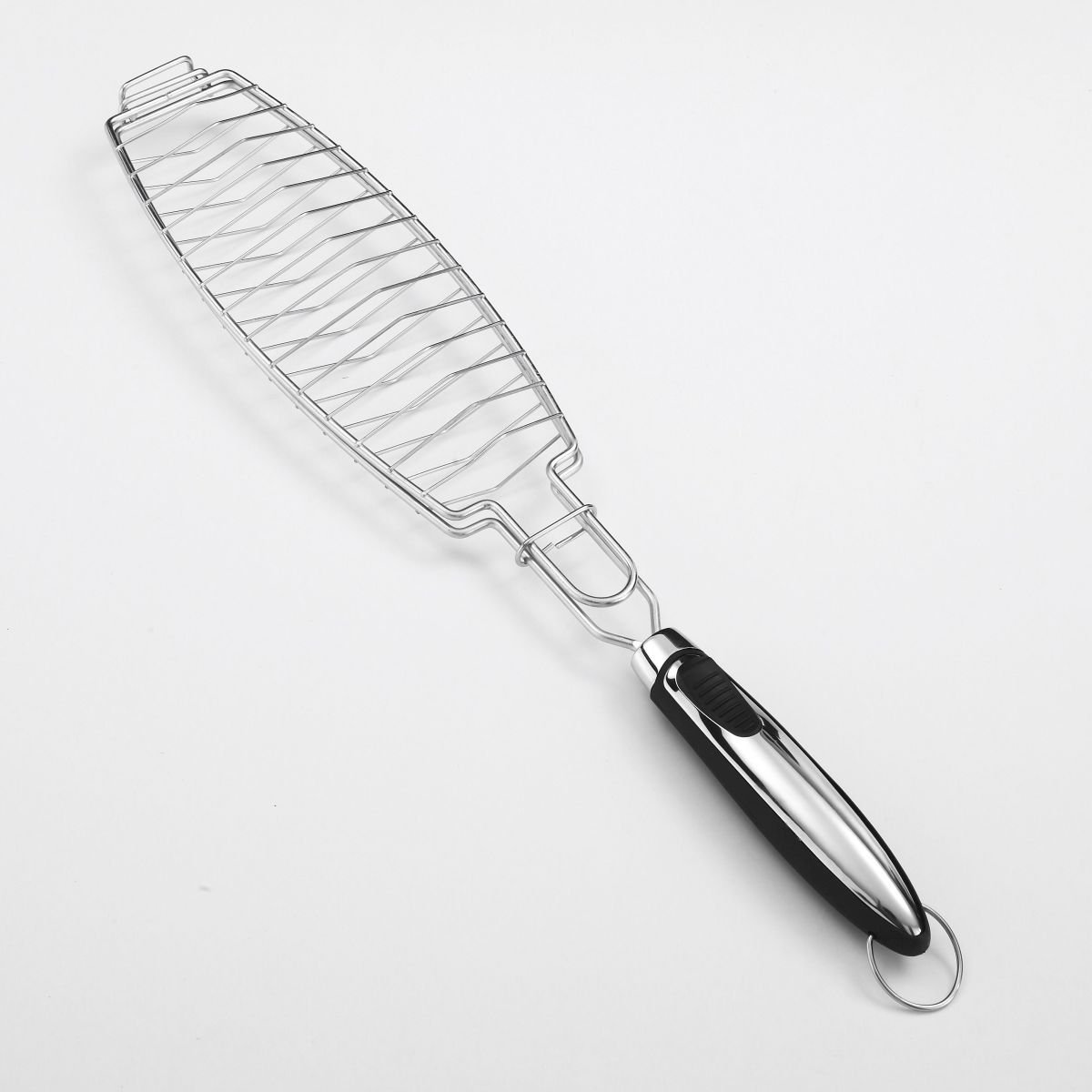 Opiekacz na dużą rybę LANDMANN 13430, stal szlachetna, 56 cm