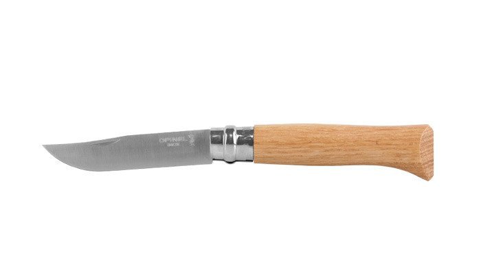 Opinel - Nóż N°8 VRI - Inox - Orzech/Noyer - 002022