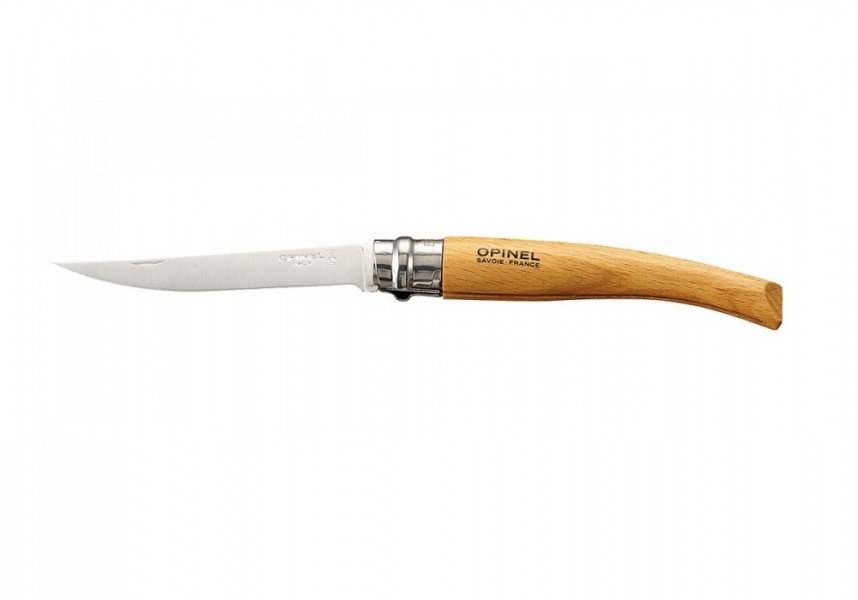 Opinel, Nóż składany, Slim No.10 INOX Buk (964)