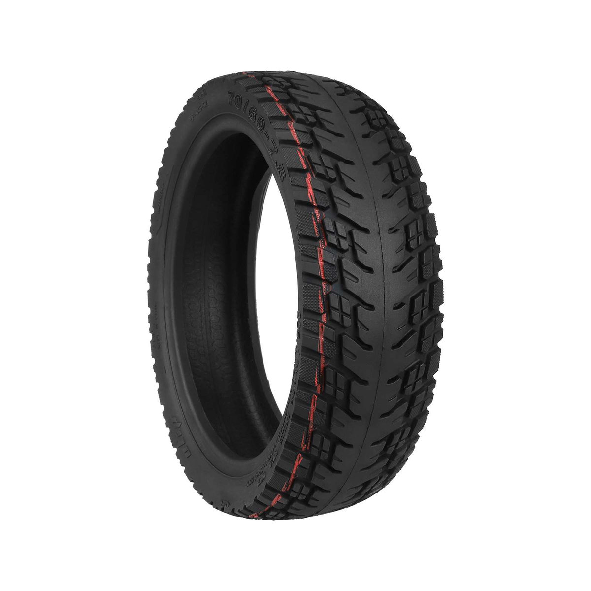 TREFAN Pneu Plein 70/60-7,5 Pour Ninebot G3/ZT3/ZT3Pro - Pneu Solide Antidérapant Anti-Crevaison