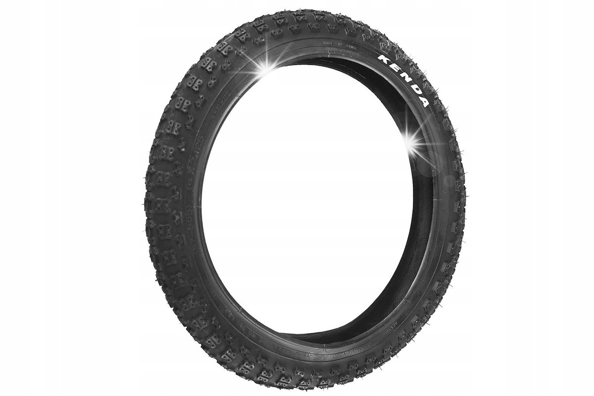 Set Pneumatici BIANCHI 16x2,125 + Camera D'Aria – Gomme Bianche Per BMX E Rimorchio Bici