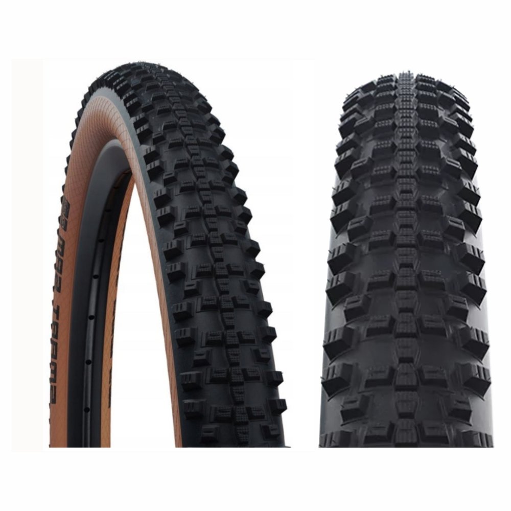 thumbnail image 2 of Schwalbe Smart Sam 27.5x2.25 Bronze Wall MTB Tyres – Pair W/ Tubes, ADDIX Compound 2 of 5