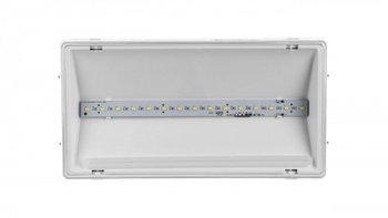 Oprawa awaryjna EXIT L IP65 ECO LED AT 3W 340lm 1h jednozadaniowa biała ETL/3W/E/1/SE/AT/WH - AWEX