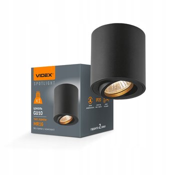 Oprawa lampa sufitowa punktowa czarna Videx 30W GU10 - Videx