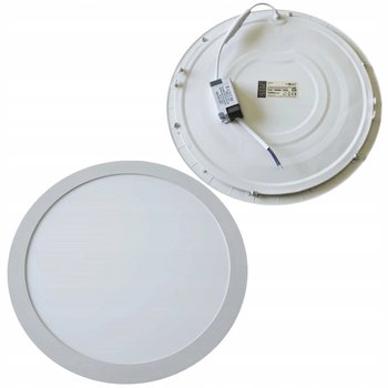 Oprawa LED Lampa Sufitowa Podtynkowa Łazienkowa Biała 24W 1920lm - Ecolight