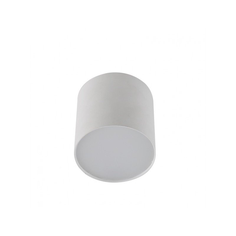 Фото - Люстра / світильник Azzardo Oprawa natynkowa  Mateo, 1x7 W, LED, biała, 8x7,5 cm 