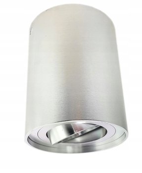Oprawa NATYNKOWA ruchoma spot GU10 do LED SREBRNA - LED-ONE