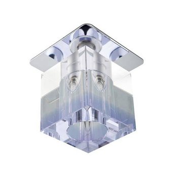Oprawa Stropowa Chrom Kryształ Fioletowy Pasek G4 20W Sk-18 Candellux 2280144 - Candellux Lighting