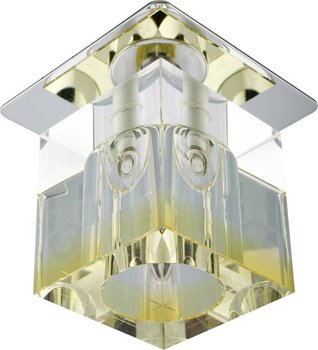 Oprawa Stropowa Kryształ Żółty Pasek/Chrom G4 20W Sk-19 Candellux 2279797 - Candellux Lighting