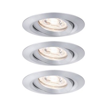 Oprawa wbudowana Nova mini Coin okrągła ruchoma LED 3x4W 310lm Aluminium (PL94297) - PAULMANN - Inna producent