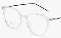 Oprawki okulary minusy kocie kujonki korekcyjne przezroczyste od -0.5 do -6