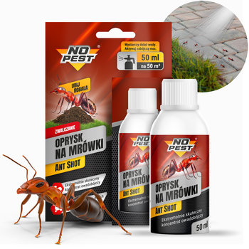 Oprysk No Pest Na Mrówki 50Ml Ant Shot Preparat Oprysk Płyn Środek Na Mrówki Mrowiska Gniazda Mrówek - No-Pest