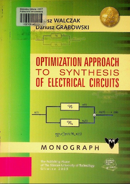 Optimization Approach To Synthesis Of Electrical circuits - Walczak ...