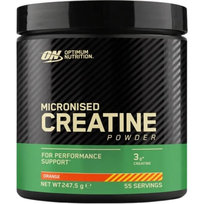 Optimum Nutrition Micronised Creatine Powder 247,5g kreatyna pomarańcza Optimum Nutrition