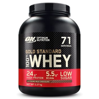 Optimum, Odżywka białkowa, 100% Whey Gold Standard, 2273 g, Extreme Milk Chocolate - Optimum Nutrition