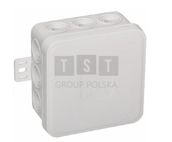 OR-JB-13802/W Puszka n/t CLICK, IP54, 12 przepustów, 75x75x41mm, biała,OR-JB-13802/W - Orno