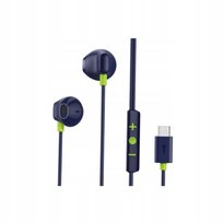 Oraimo słuchawki douszne przewodowe Halo Airy niebieskie USB-C