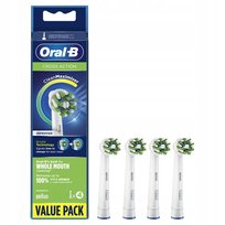 ORAL-B CROSS ACTION 100% ORYGINALNE KOŃCÓWKI 4szt 